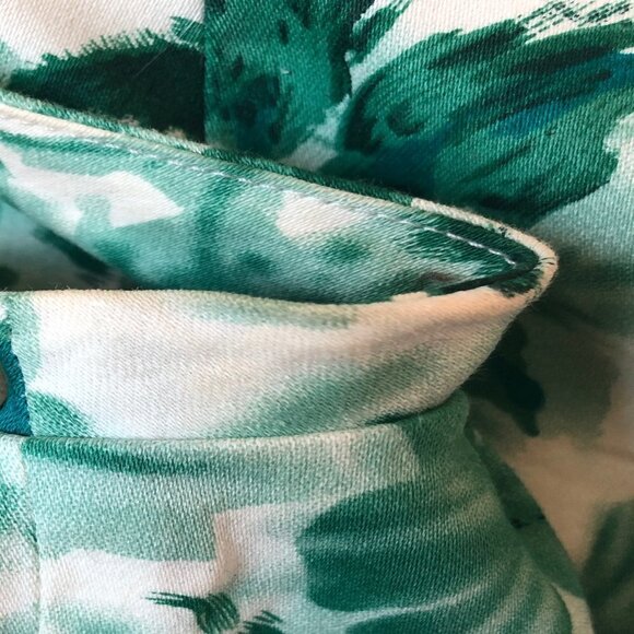 Trashy Diva Jade Green Floral Watercolour Liz Dress Mediterranean Rare Print 4 - Picture 14 of 16